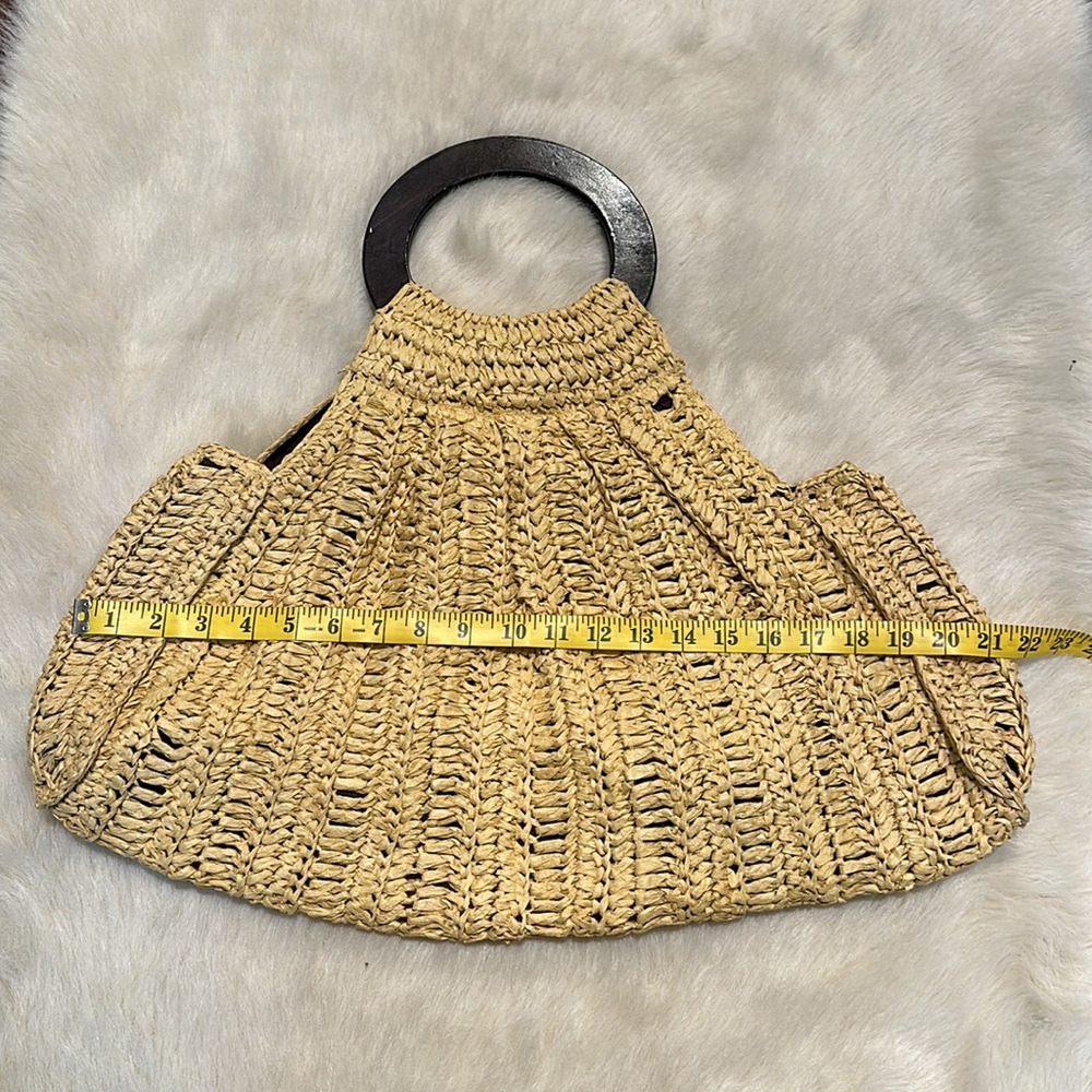 NWOT straw bag - Picture 5 of 6